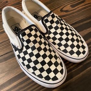 Checkered Vans